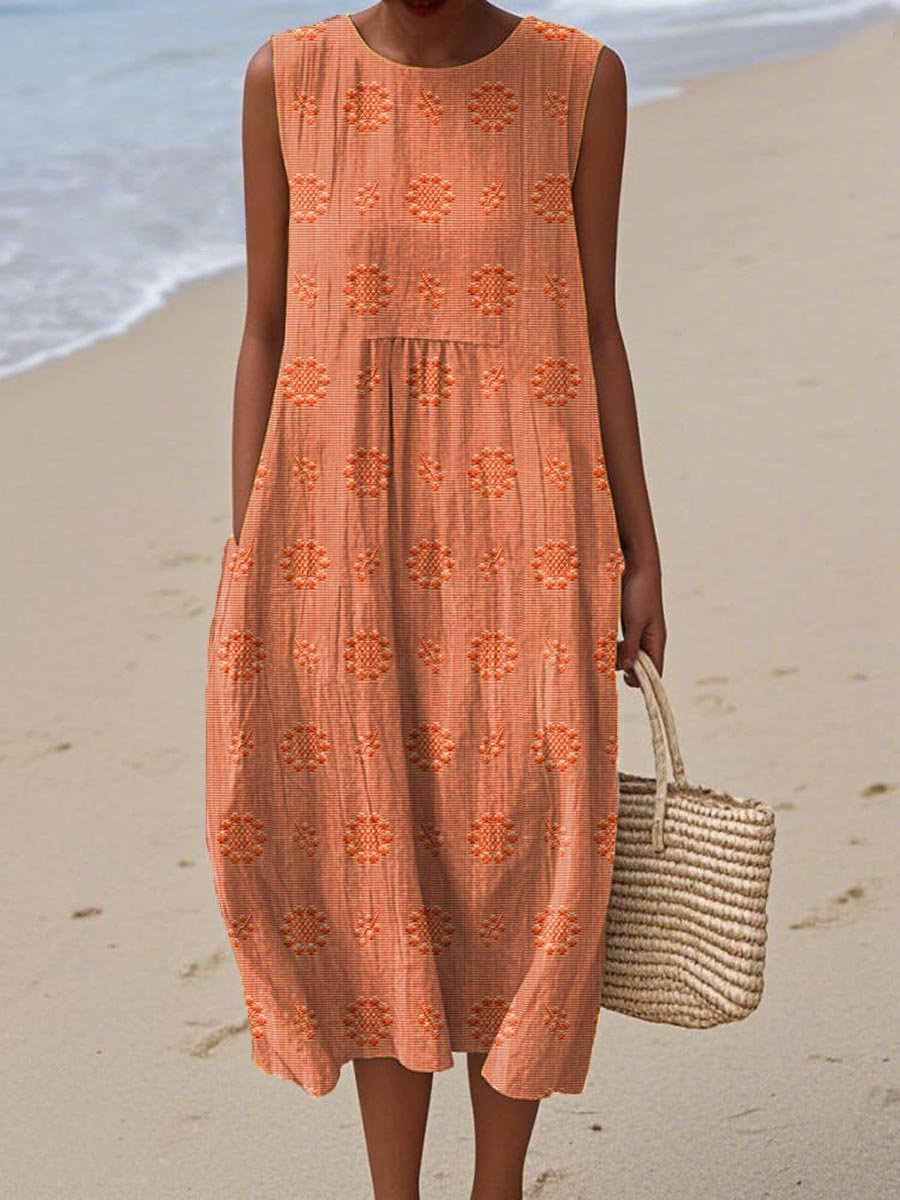 Suzan | Elegant Summer Dress With Pockets