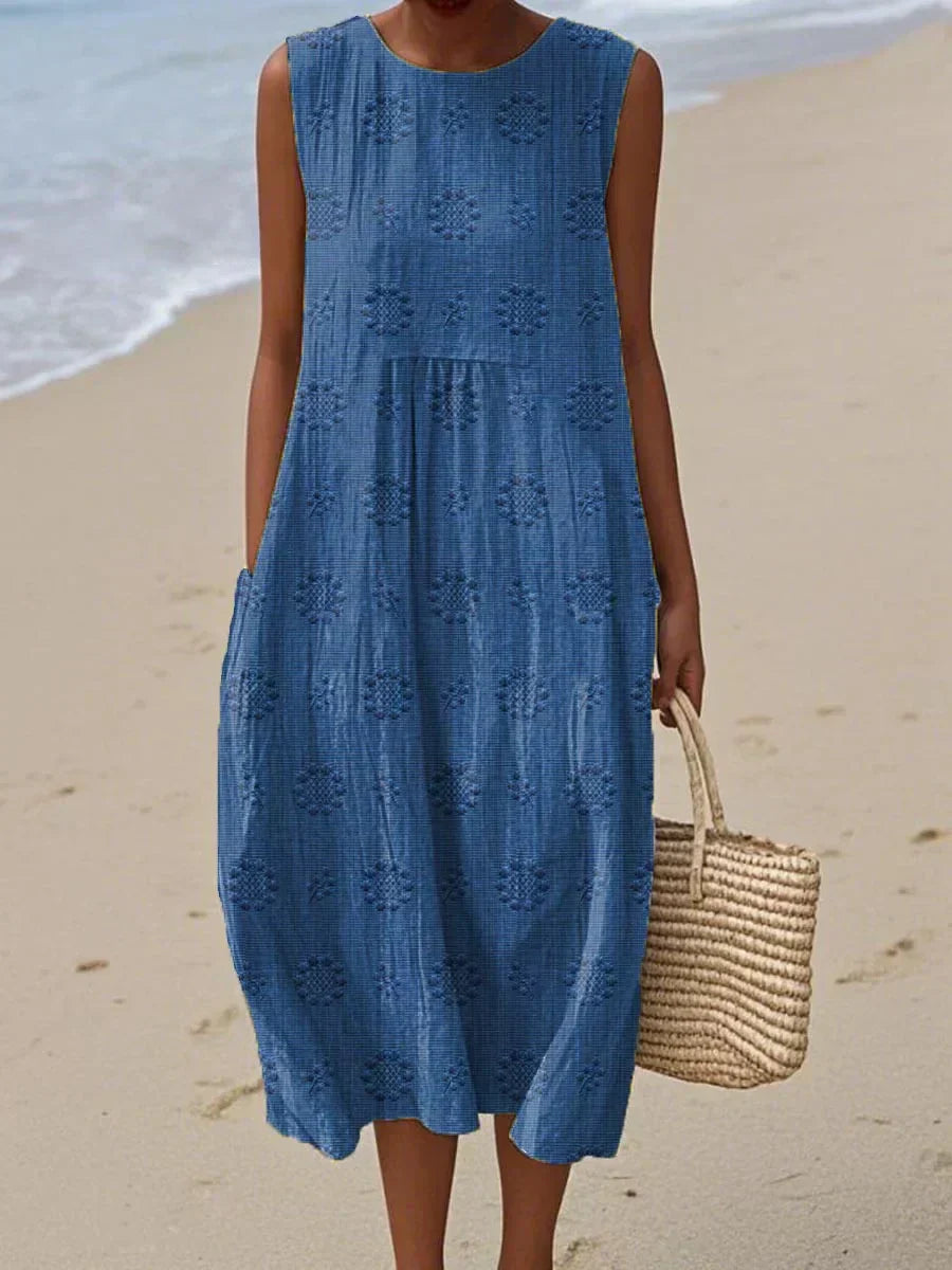Suzan | Elegant Summer Dress With Pockets