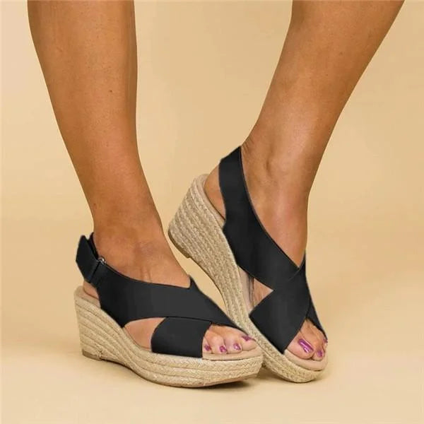 Tamari™  - Comfortable Orthopedic Wedge Espadrilles
