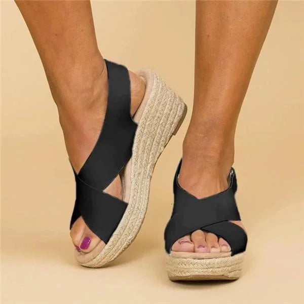 Tamari™  - Comfortable Orthopedic Wedge Espadrilles